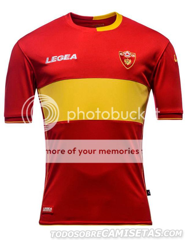 Montenegro Legea 15/16 Home Kit Todo